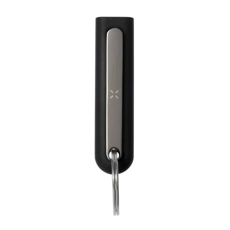 PAX Multi-Tool hanging upside down, showing curved packing tip